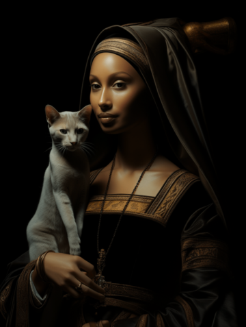 lady with a cat_4-min